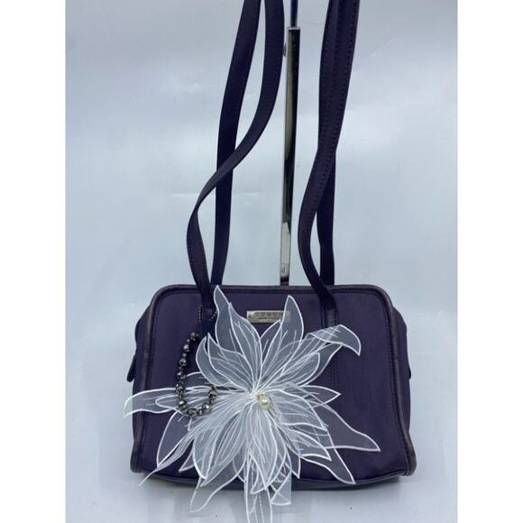 Coach Handbag Purple Customized with Applique - Picture 2 of 10